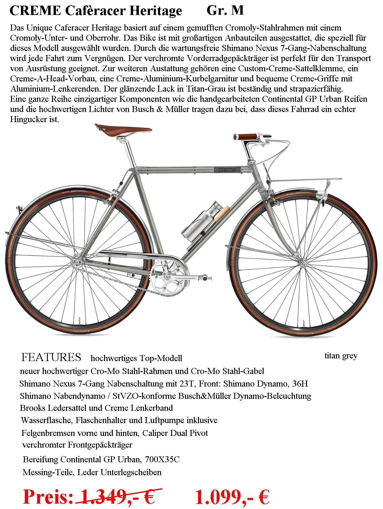 CREME Caferacer Heritage 2026